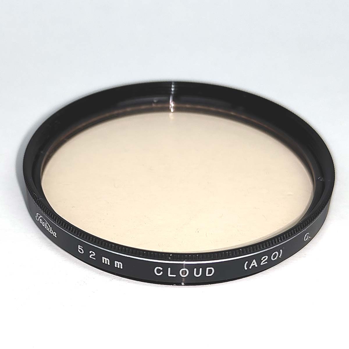 φ52 CLOUD (A20) C. 曇天用フィルター Toshiba★色温度変換 温調効果用【52mm径】東芝 JAPAN★中古 クリーニング済
