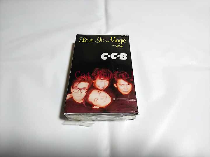 カセットテープ C-C-B Love Is Magic シングルカセット [未開封] 00CX 1570　難あり