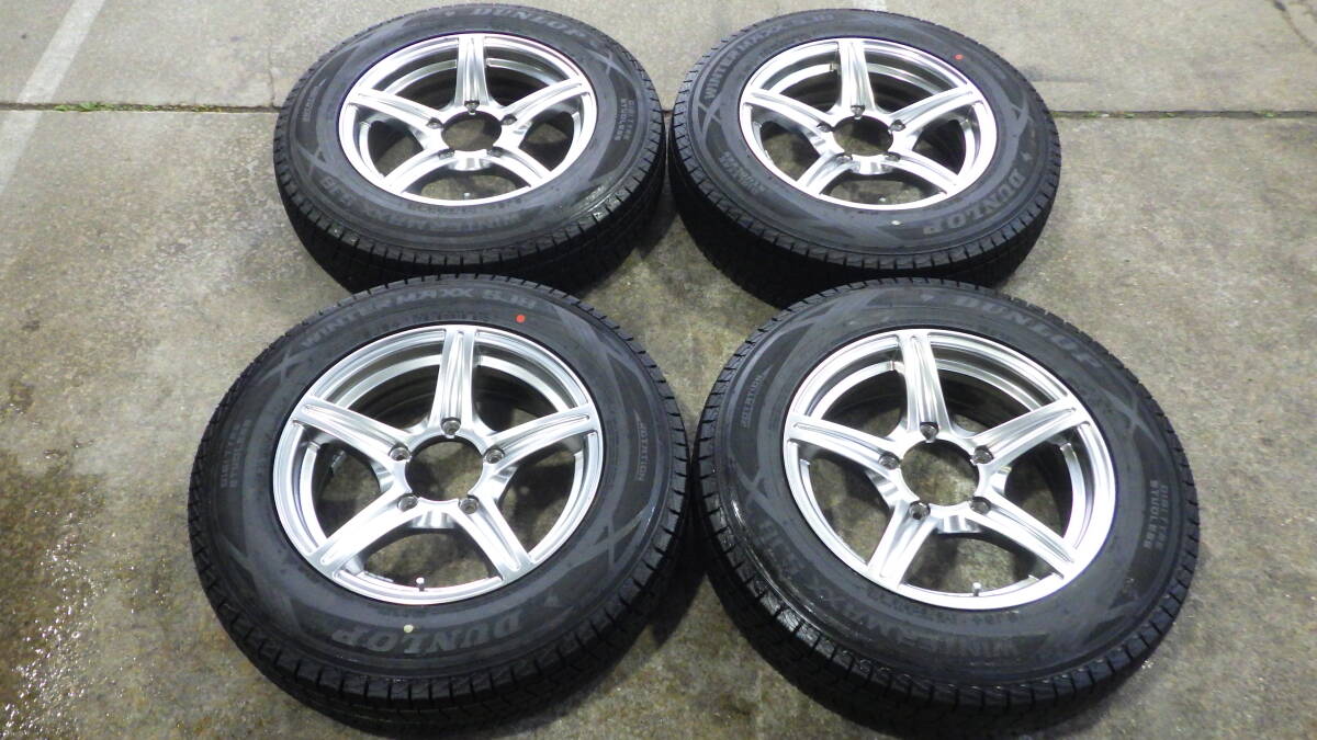 アーバンスポーツ　１６インチ　５、５J ＋２０　１３９、７／５穴　ダンロップ　ウインターマックス　SJ８　ほぼ新品！！