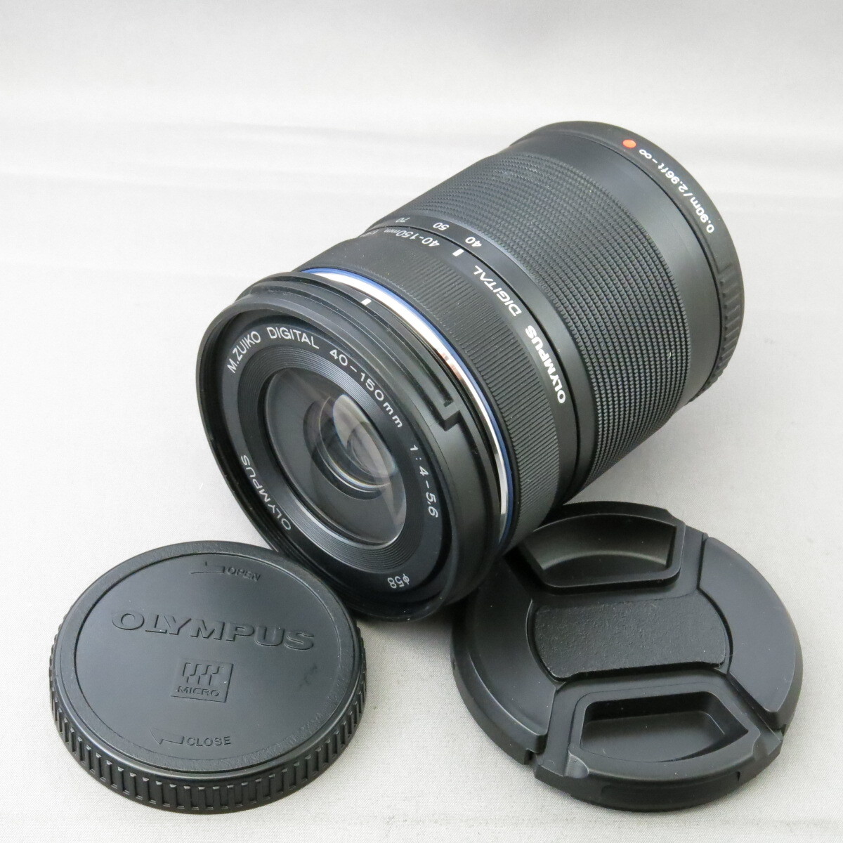 【美品】OLYMPUSオリンパス　M.ZUIKO DIGITAL40-150mmF4-5.6R　マイクロフォーサーズ用★NO.9059