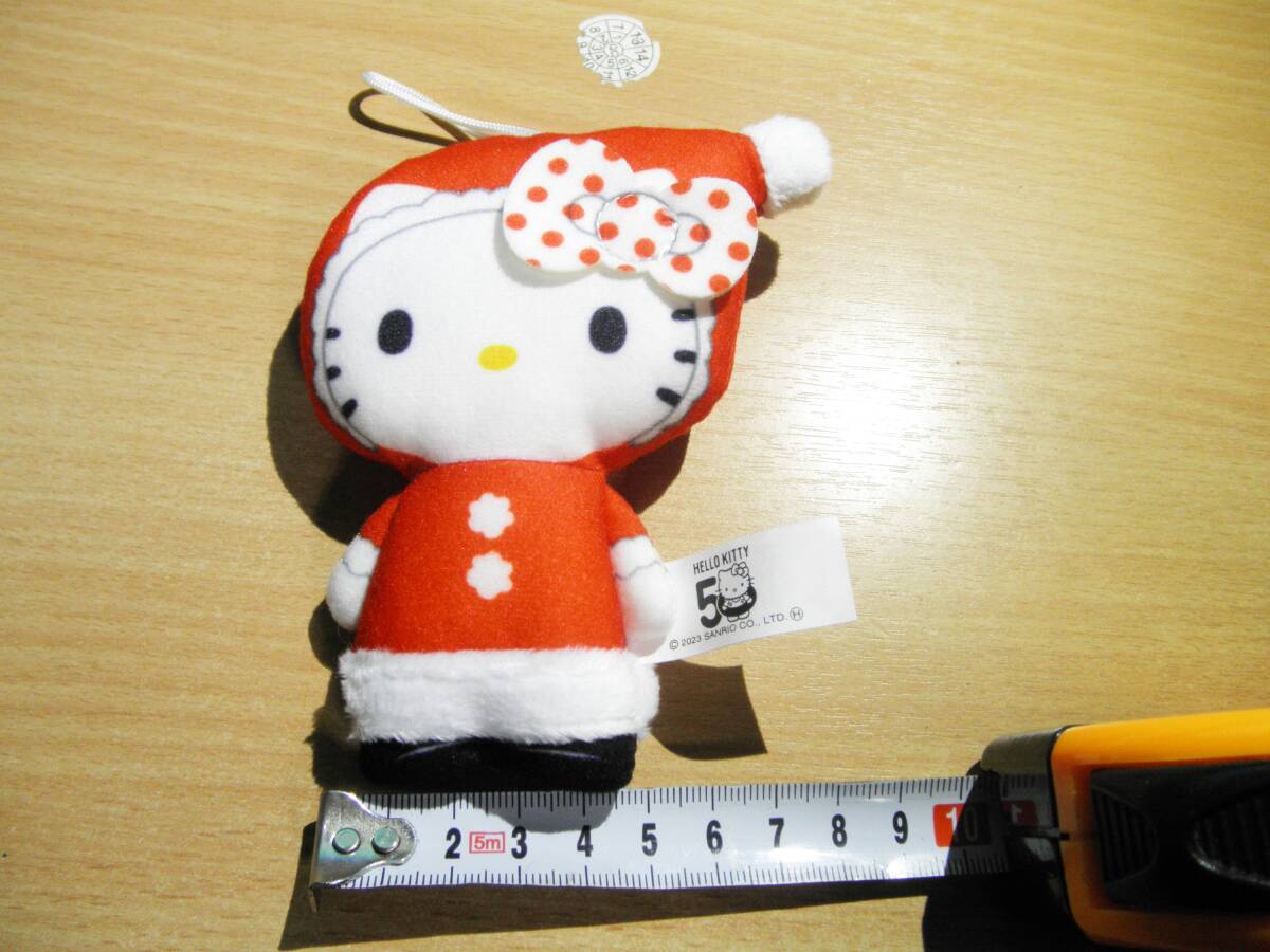 マックハッピーセットクリスマスキティぬいぐるみ（シール・説明書欠品）
