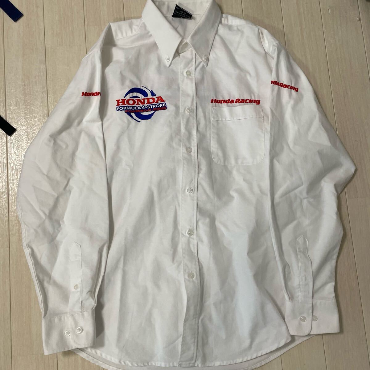 ホンダ　Honda racing 長袖シャツ Lサイズ　パワーボート