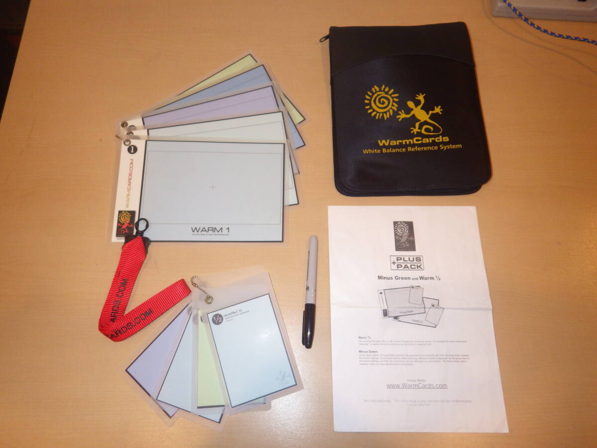 【ホワイトバランスシステム】Warm Cards