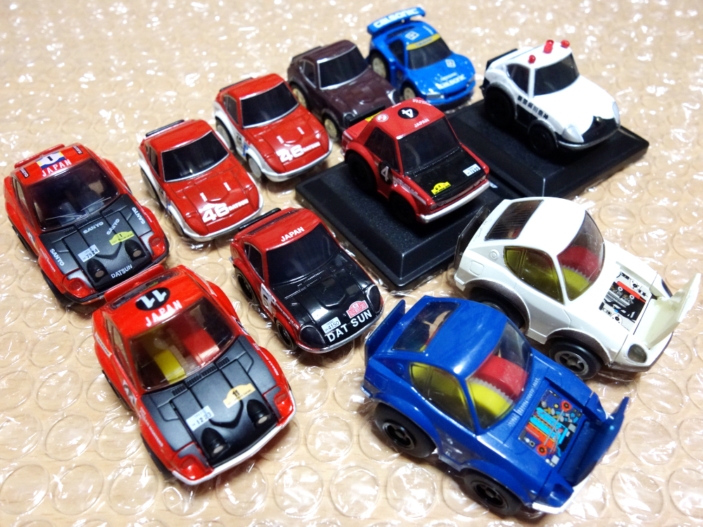 チョロQ リアル仕上げ フェアレディZ S30 240Z サファリラリー DUTSUN 240Z BRE 極美品