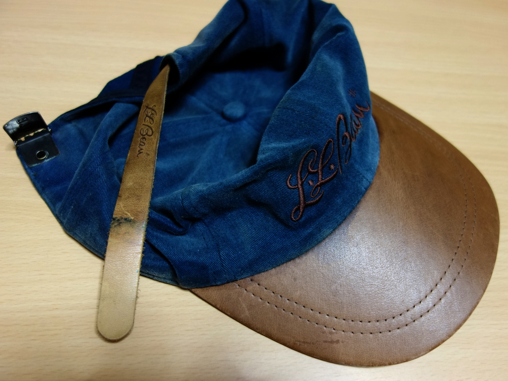 L.L.Bean エルエルビーン 帽子 ベースボールキャップ USA製 初期名品