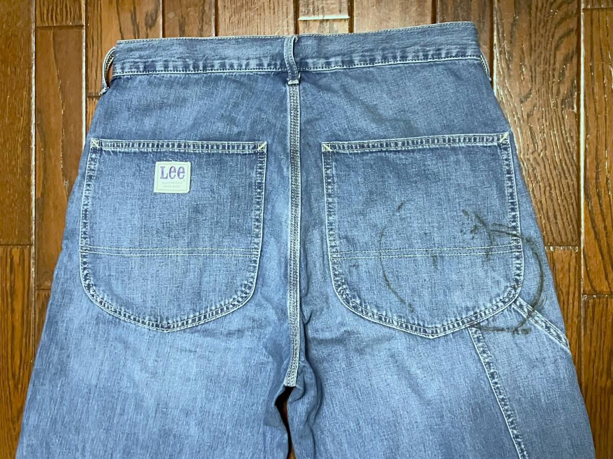 リー Ｌｅｅ デニム ペインターパンツ Ｍ ジッパーフライ 汚れ ワーク ＤＥＮＩＭ ＰＡＩＮＴＥＲ ＰＡＮＴＳ ＬＭ０２８８