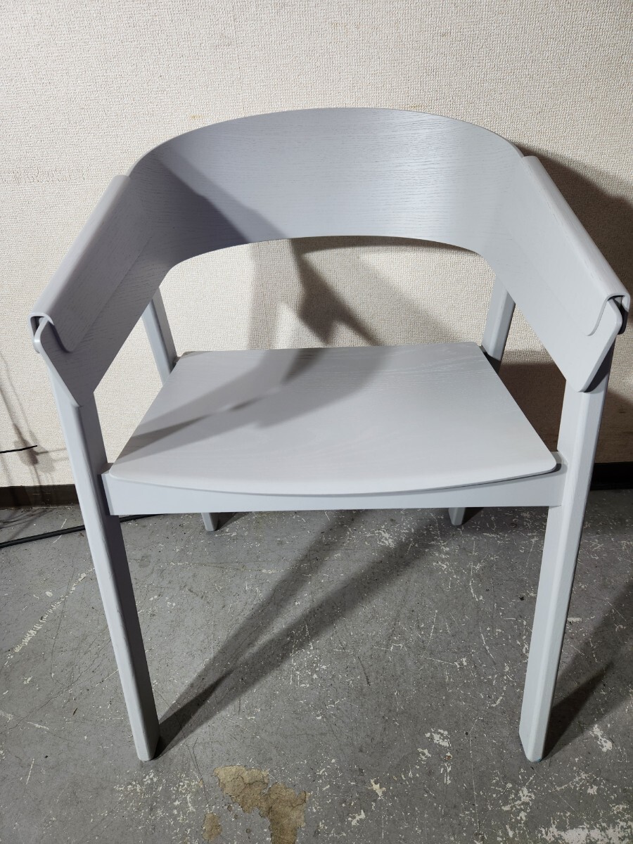 Muuto カバーチェア〔本体グレー〕ダイニングチェア・オフィスチェア②