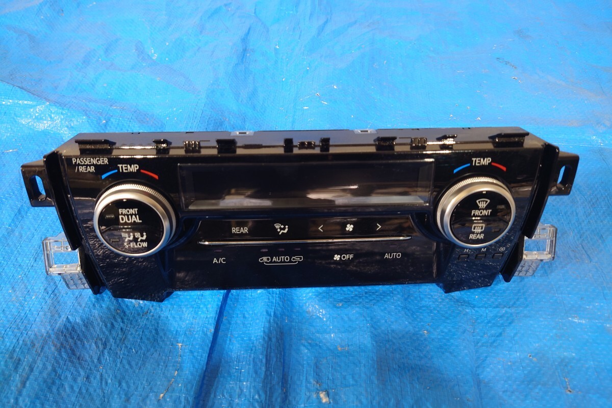 アルファード ヴェルファイア 30 後期 SC エグゼ エアコンスイッチパネル 55900-58380 AGH30W GGH30W 美品！