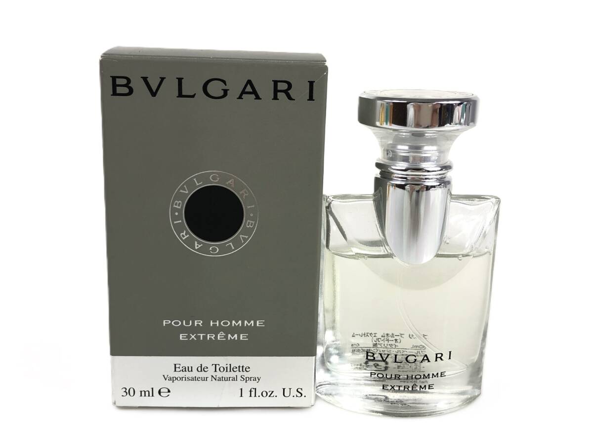 ブルガリ　BVLGARI　POUR HOMME　プールオム　オードトワレ　スプレー　30ml　残量：7割　YK-7752