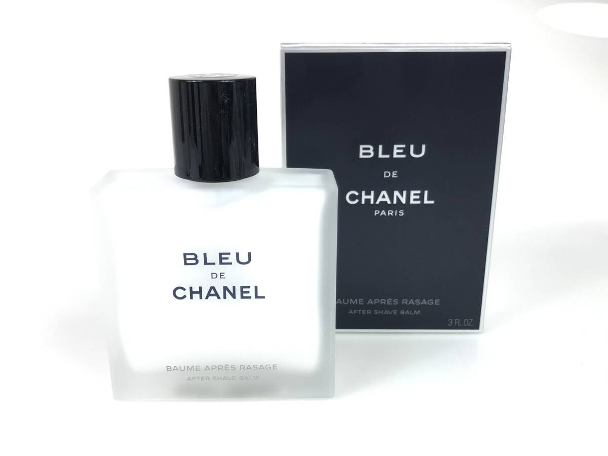 未使用　CHANEL　シャネル 　BLUE　ブルー　ドゥ　シャネル 　アフターシェーブ　モイスチャライザー　90ml　KES-3093