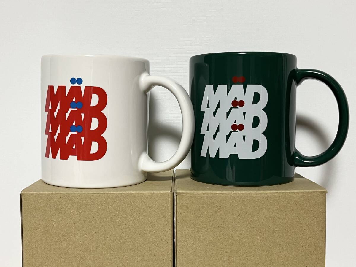 未使用★UNDERCOVER/アンダーカバー MADSTORE 北山雅和 コラボ マグカップ 2個セット MAD LOGO Vol.1