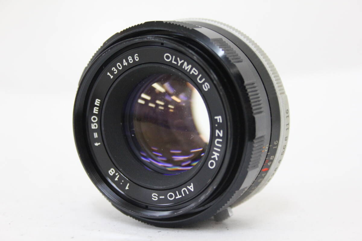 【訳あり品】 オリンパス Olympus F.ZUIKO AUTO-S 50mm F1.8 M42マウント レンズ M4001