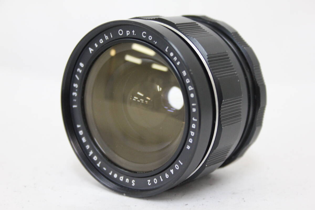 【返品保証】 ペンタックス Pentax Super-Takumar 前期型 28mm F3.5 レンズ M4011