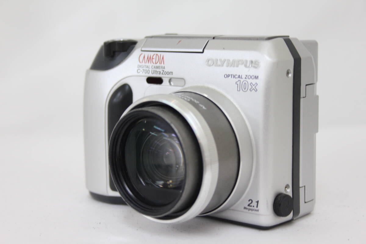 【返品保証】 【便利な単三電池で使用可】オリンパス Olympus CAMEDIA C-700 10x コンパクトデジタルカメラ M4212