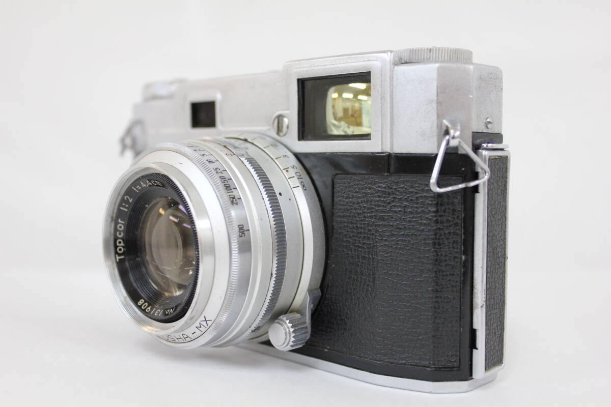 【返品保証】 トプコン Topcon 35-S Topcor 4.4cm F2 ダブルストローク レンジファインダー カメラ M5099