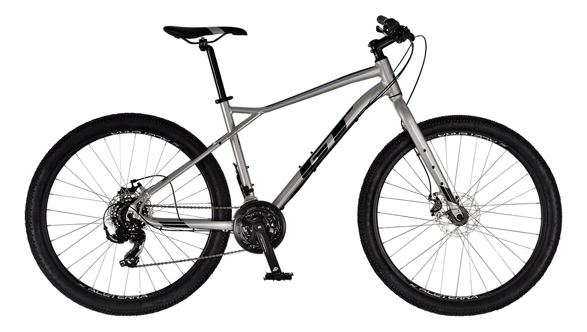 送料込 リジッド（固定）フォーク仕様 GT アグレッサースポーツ AGGRESSOR SPORTS ディスクブレーキ付 S 160-175 シルバー