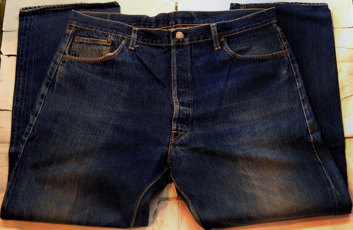 D320/LEVIS501XX ヴィンテージ オリジナル☆60's 色落ち抜群 ゆったりサイズ！