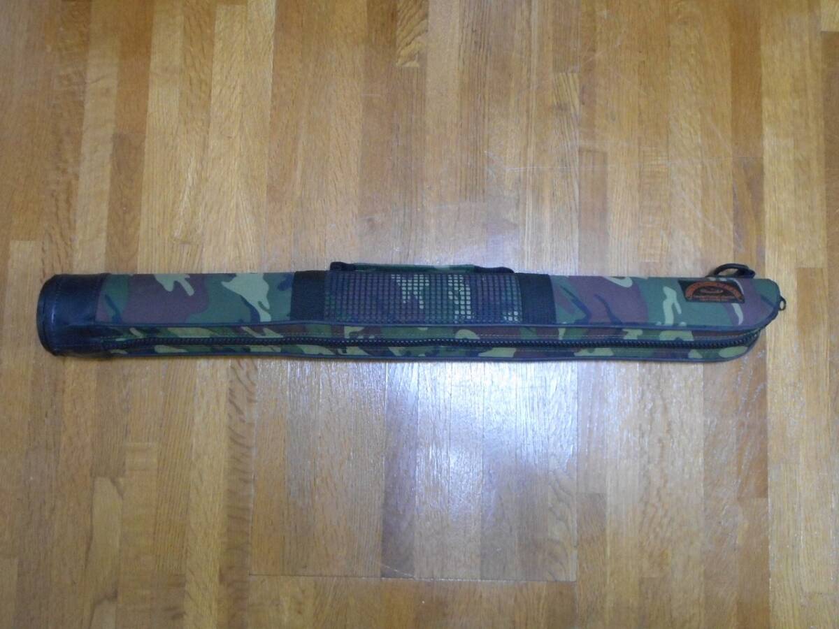 程度良　パックロッドケース　迷彩柄　USED