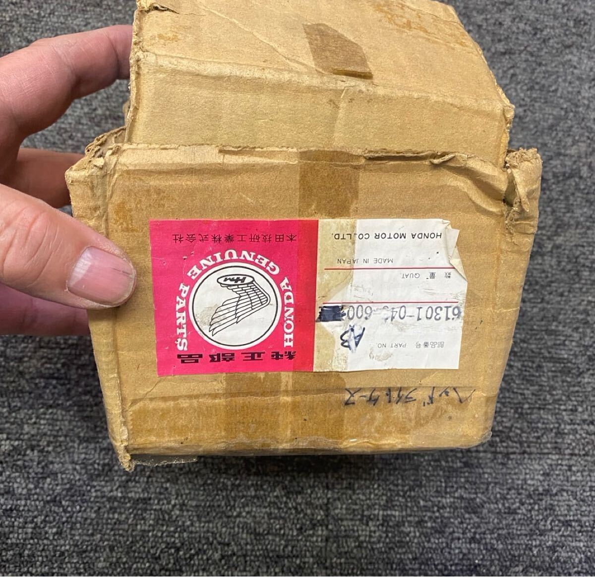 値下げ！　　A6428 HONDA モンキー　Z50M　Z50A　Z50Z　Z50J　ヘッドライトケース　ブルー　当時物新品
