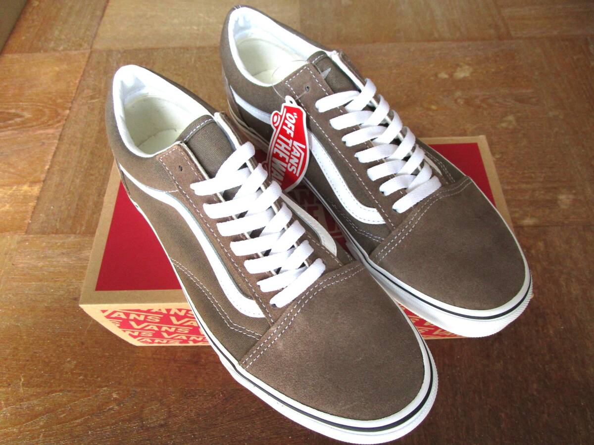 【未使用】VANS ヴァンズ OLD SKOOL オールドスクール / VN0A4BW21NU / Theory Walnut セオリーウォールナット / US MEN 8H 約26.5cm