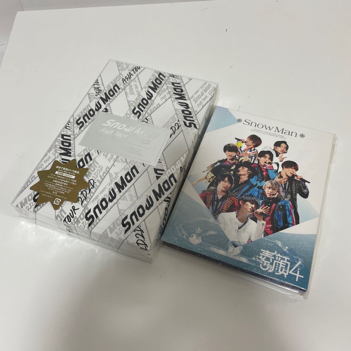 Snow Man ASIA TOUR 2D.2D 初回盤 素顔4 DVD 中古