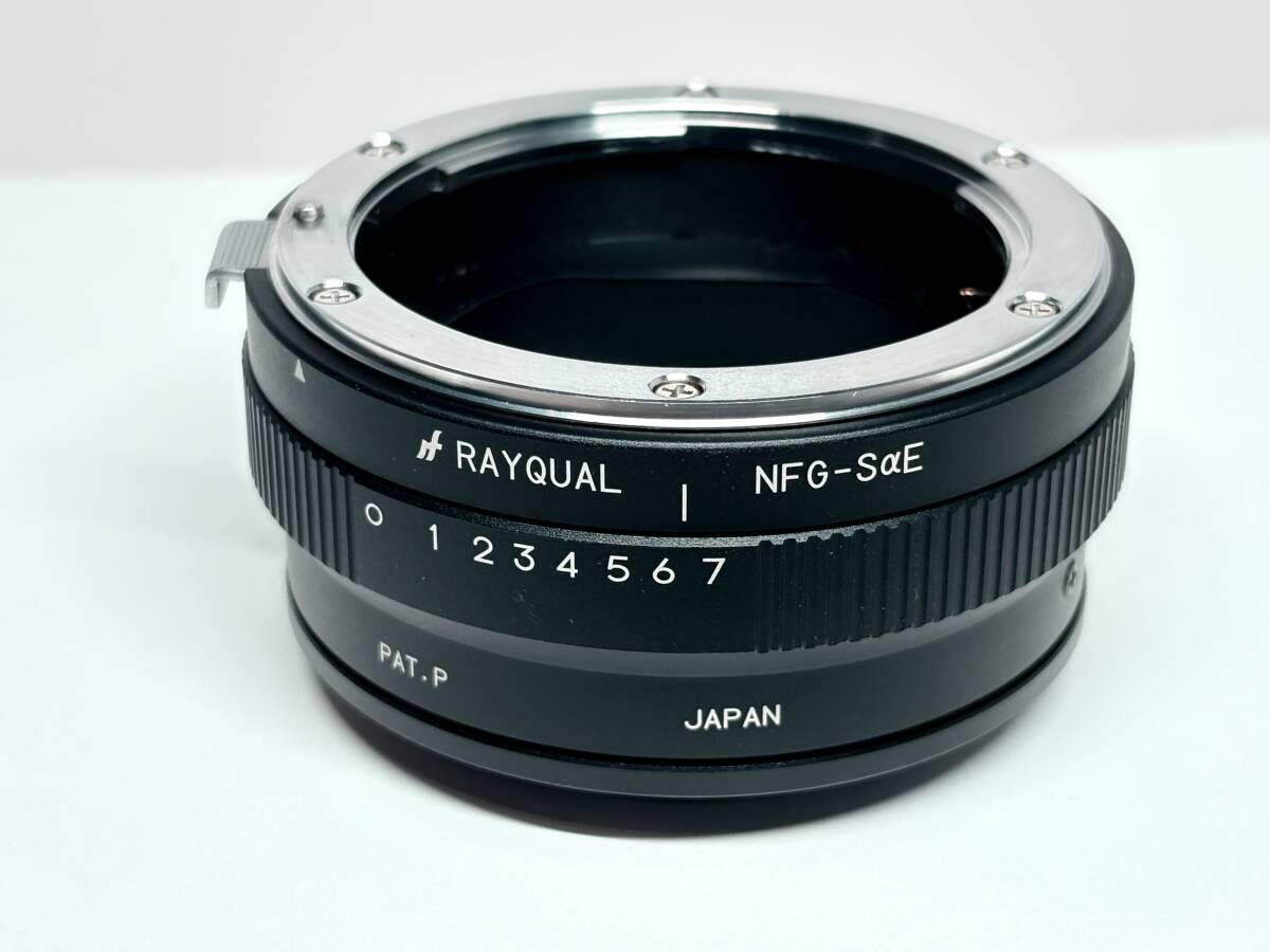 極上品 RAYQUAL NFG-SαE マウントアダプター