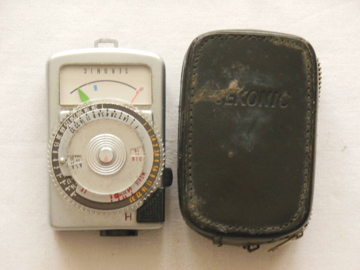 MICRO-LEADER SEKONIC 露出計　中古　レトロ　アンティーク 