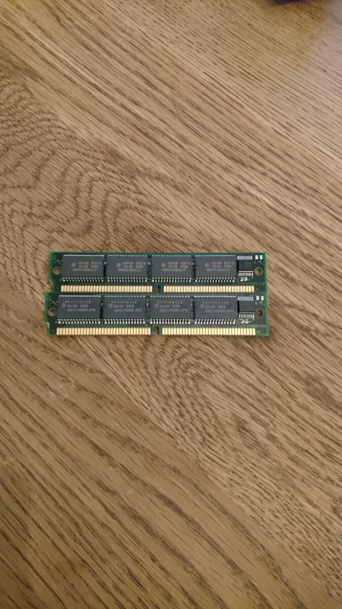 I-O DATA EP-NTSIM 4M 2枚 計8MB メモリー #4