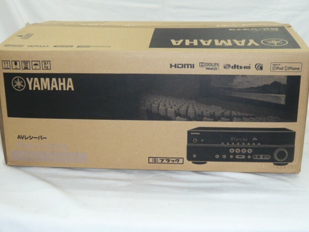 《未使用》ヤマハ RX-V373(B)　 AVレシーバー 5.1ch HDMI対応 RX-V373　ブラック仕様　YAMAHA 