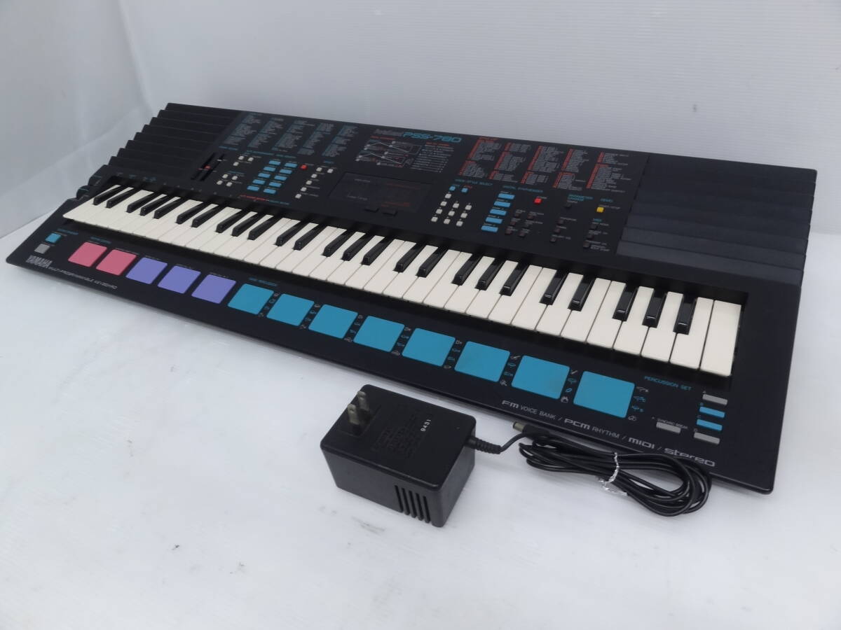 〈YAMAHA〉　キーボード　PSS-780　FM音源 PCMドラム