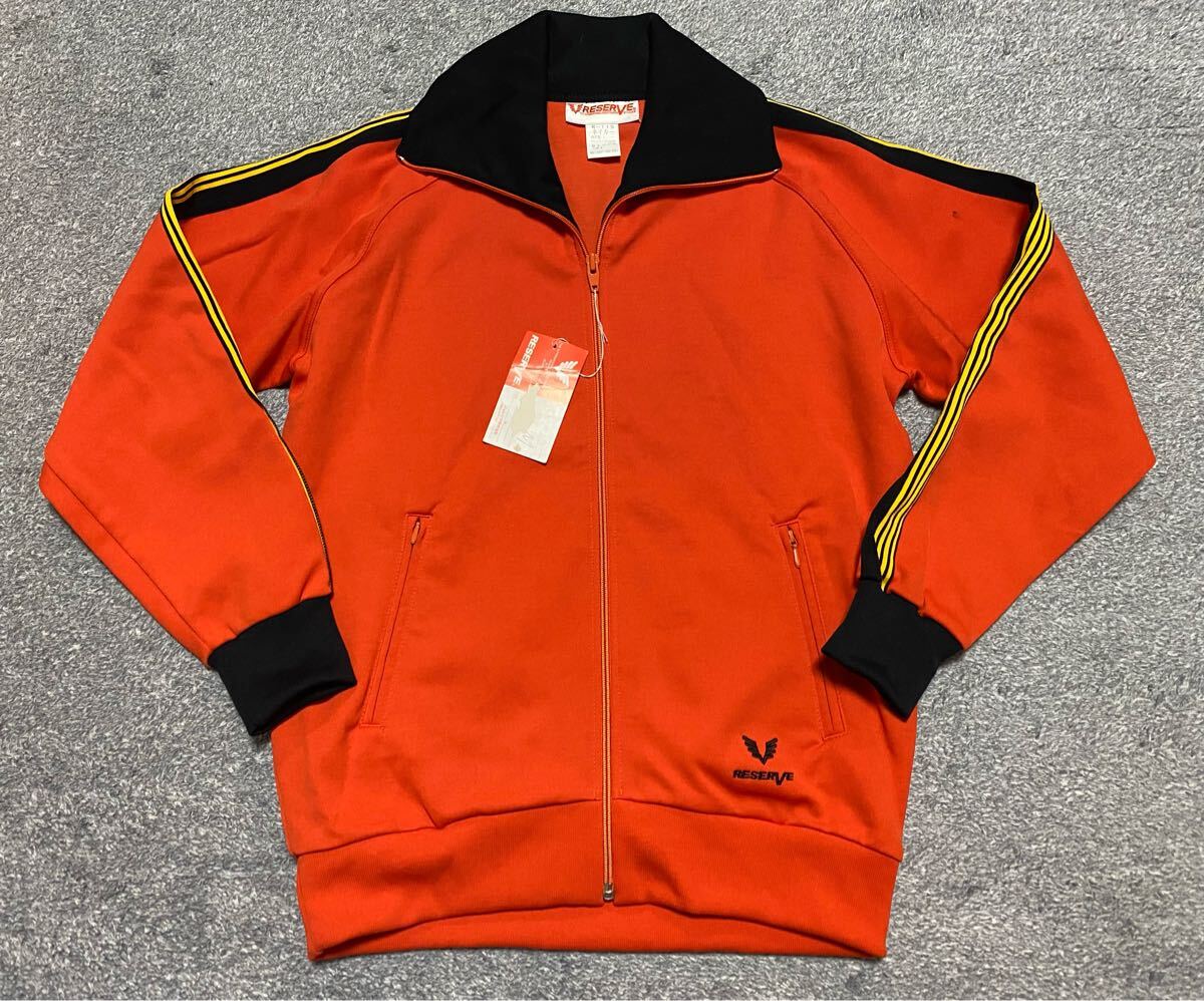 未使用　レトロ　RESERVE ジャージ　リザーブ　ヴィンテージ　トラックジャケット　Mサイズ