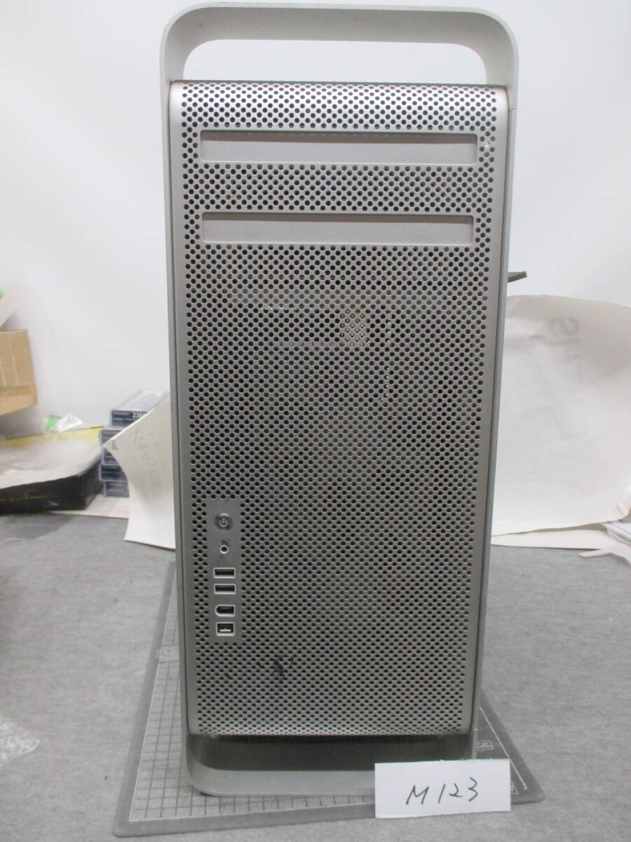 M123 　　　　　Mac Pro A１１８６　（ＹＭ64404ＢＵＰＺ）メモリ、ＨＤＤレス　Apple 動作未確認