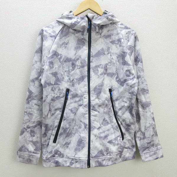 G■ファインドアウト/Find-Out ワークマン 耐久撥水ストームシールドジャケット2227【L】白紫/men's/46【中古】■