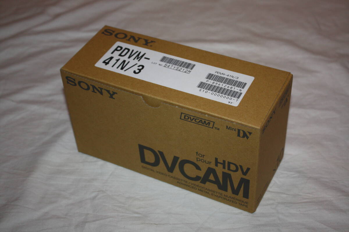 SONY　PDVM-41N/3 新品未使用　HDV・DVCAMテープ　10本（検索：HVR-、DSR-、FDR-、HDR-、DCR-、Panasonic、AG-DVX）