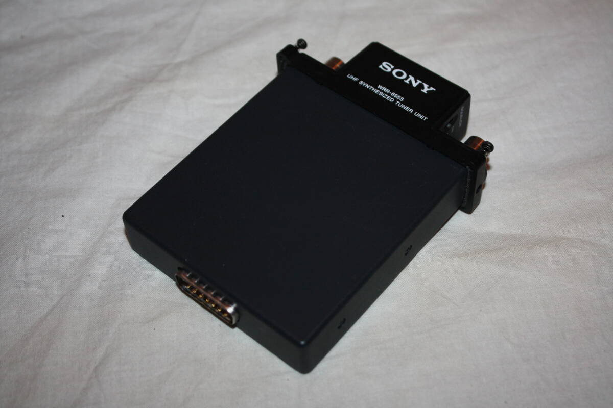 送料無料！　SONY　WRR-855S　ワイヤレスマイク(受信機) UHFシンセサイザーチューナーユニット(検索：HDW-、PMW-、PDW-、DSR-）