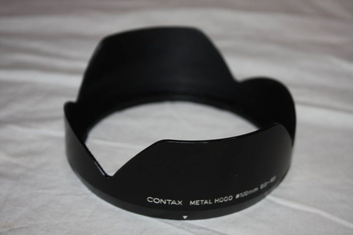 送料無料！　CONTAX(コンタックス)　GB-101　メタルフード　METAL HOOD　100mm径 （検索：Canon Nikon 一眼レフカメラ）