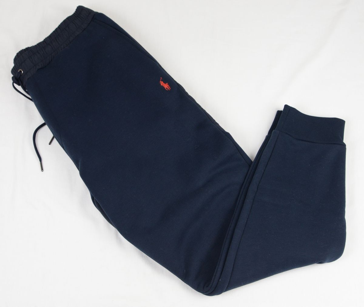 ●定価28600円POLO RALPH LAURENラルフローレンスエットパンツ(ネイビー,M(W86)(実質86-92),裏起毛)新品