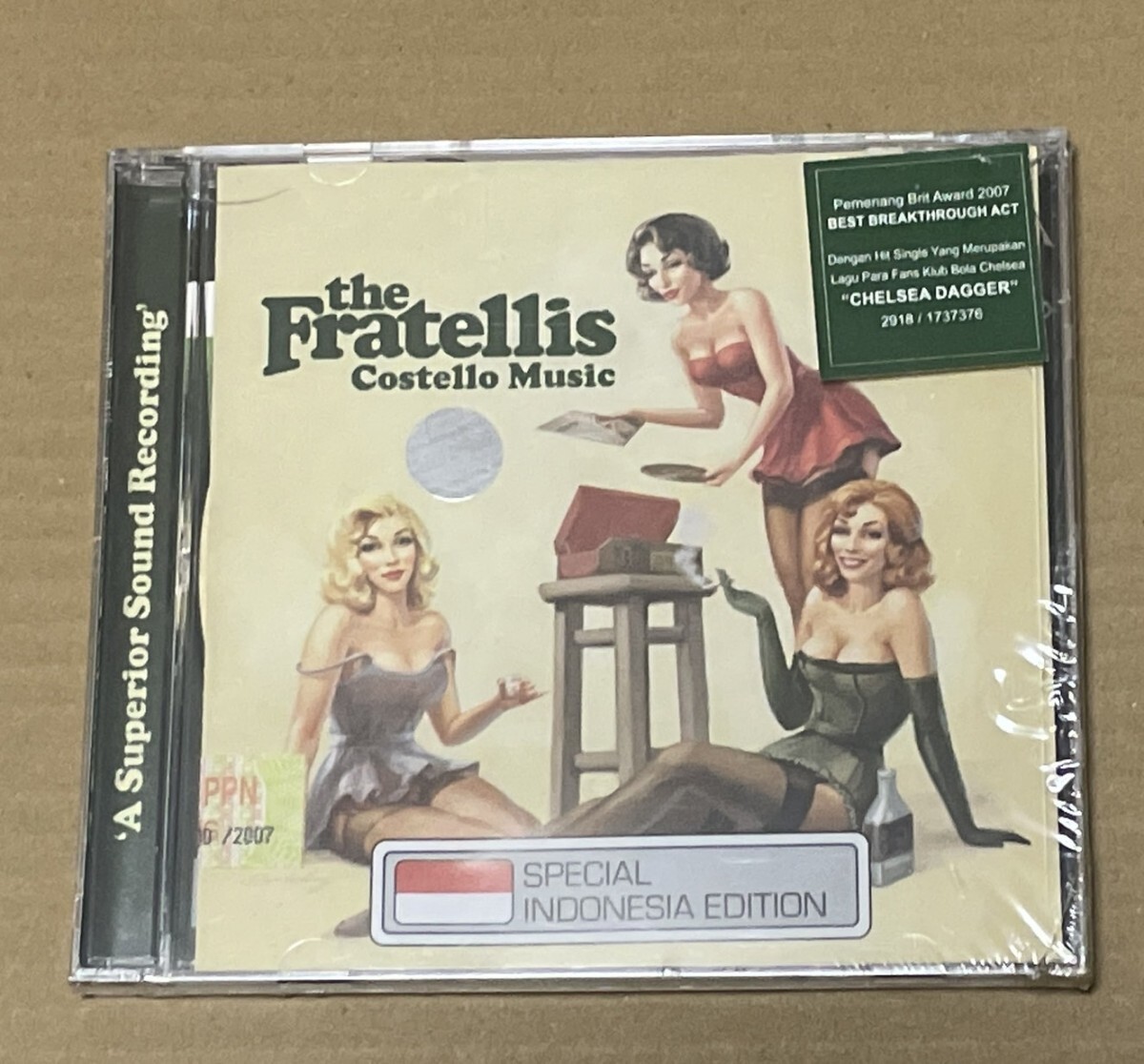 未開封 送料込 Fratellis - Costello Music, Special Indonesia Edition 輸入盤CD / 602517373761