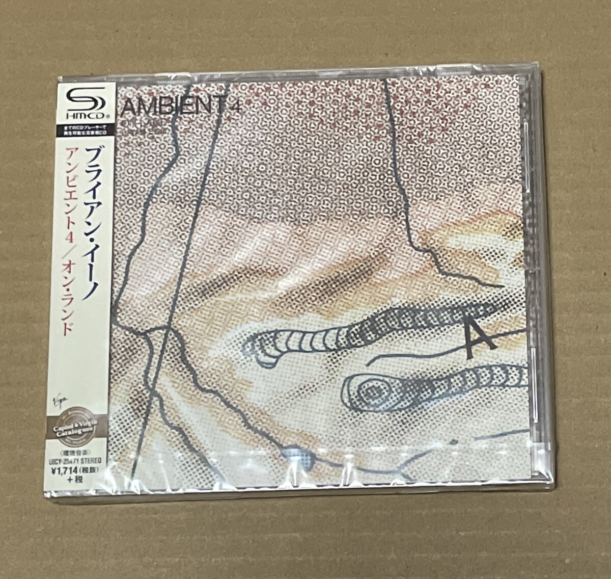 未開封 SHM-CD Brian Eno Ambient 4 (On Land) / ブライアン・イーノ / UICY25471