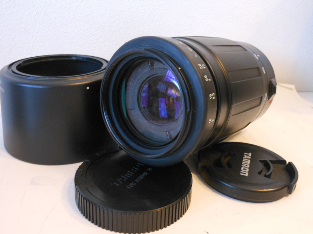 ☆希少外観美品級☆タムロン 　ＴＡＭＲＯＮ　ＡＦ 100-300ｍｍ ＬＤ Ｆ５-６.３ ＴＥＬＥ-Ｍacro　 Canon 　186D 