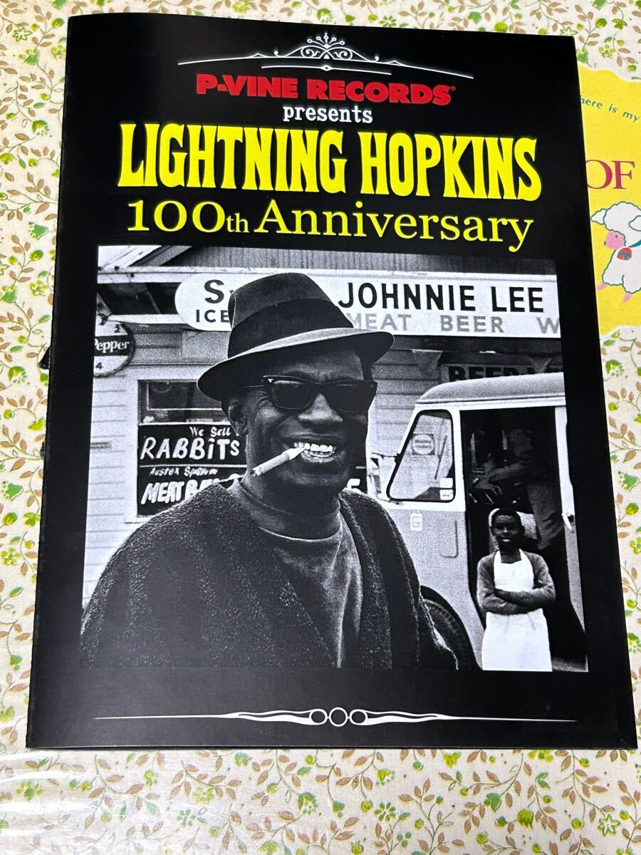 ライトニン・ホプキンス生誕100周年記念　Pヴァイン紙ジャケットシリーズ販促チラシLIGHTNIN' HOPKINS 100th Anniversary!