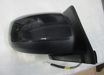 ダイハツLA610SタントLA600S 純正フロント右ドアミラー 電動 格納サイドミラー 87910-B2K20 X07黒 9ピン拍卖