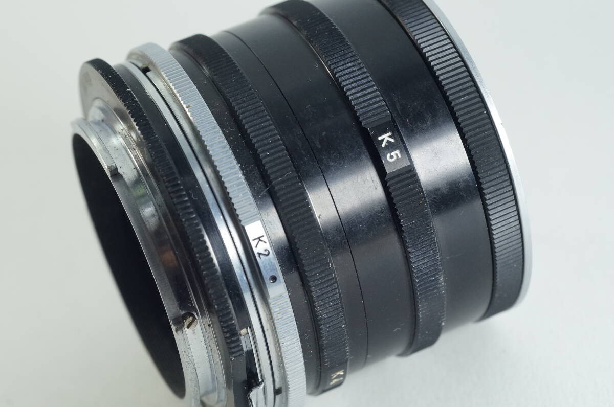 PH6群『おおむねキレイ』 Nikon (K1,K2,K3,K4,K5) ニコン 接写用中間リング Fマウント