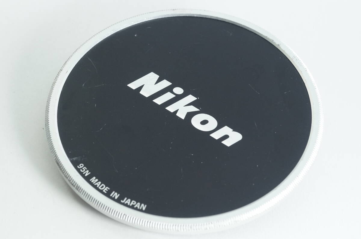 CAP-02郡『並品』Nikon ニコン メタルレンズキャップ 95N