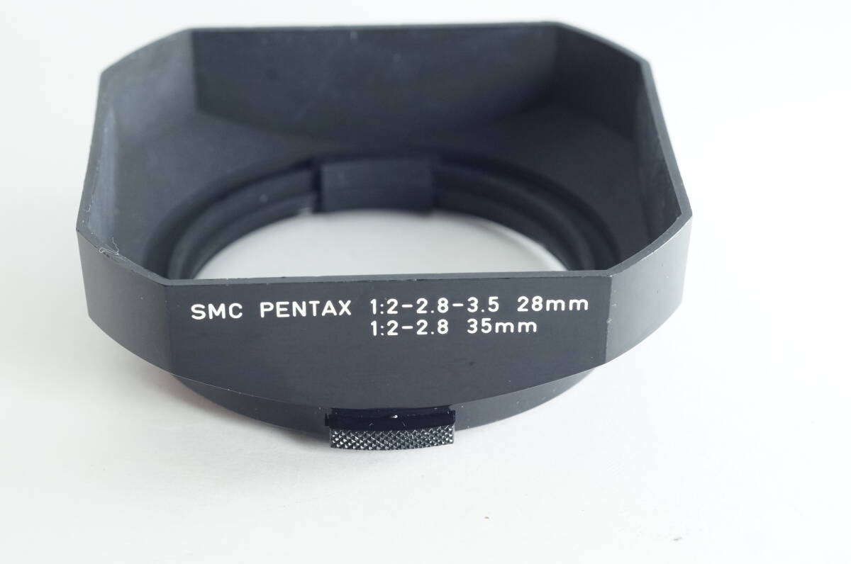 PH6群『並品』SMC PENTAX 2-2.8-3.5 28mm 2-2.8 35mm TAKUMAR 28mm F2 2.8 3.5 35mm F2 2.8 角型レンズフード