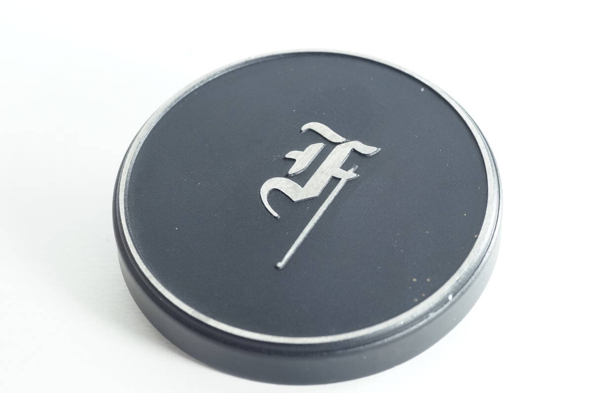 CAP-06郡『キレイ』希少品 OLYMPUS オリンパスペンF用 内径56mm カブセ式 メタルキャップ 花文字