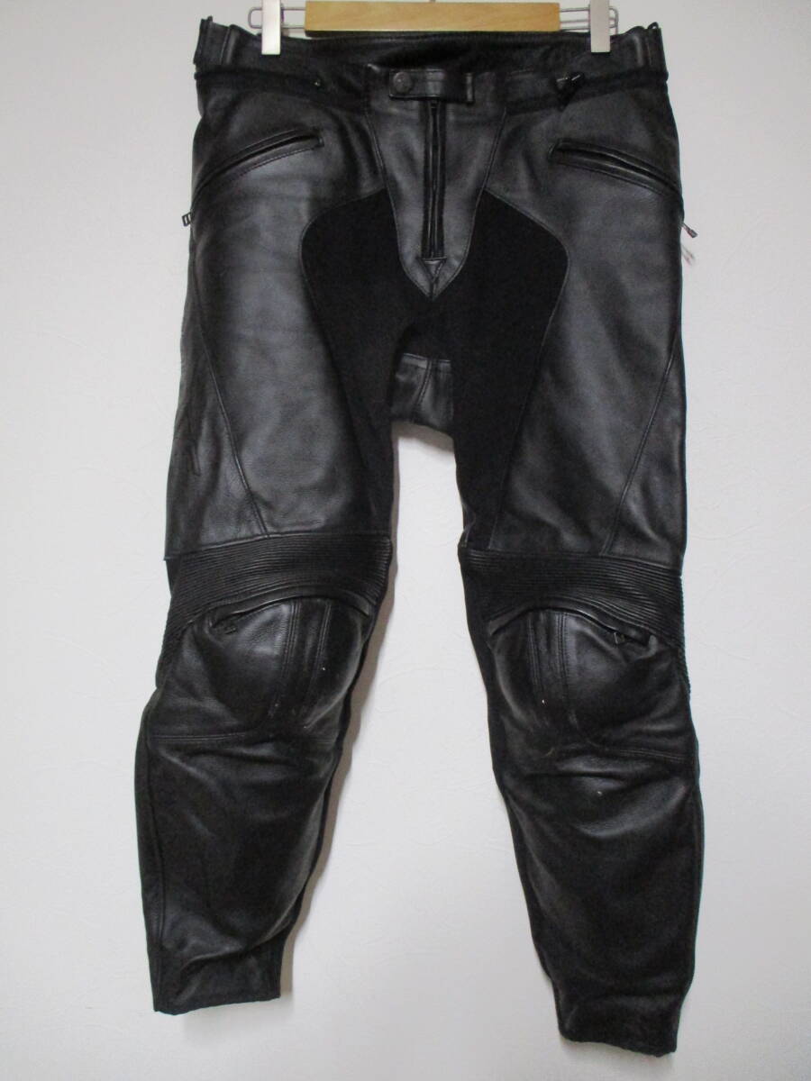 ウクライナ製 DAINESE ダイネーゼ ニーカップ入り 牛革 レザーパンツ サイズ50