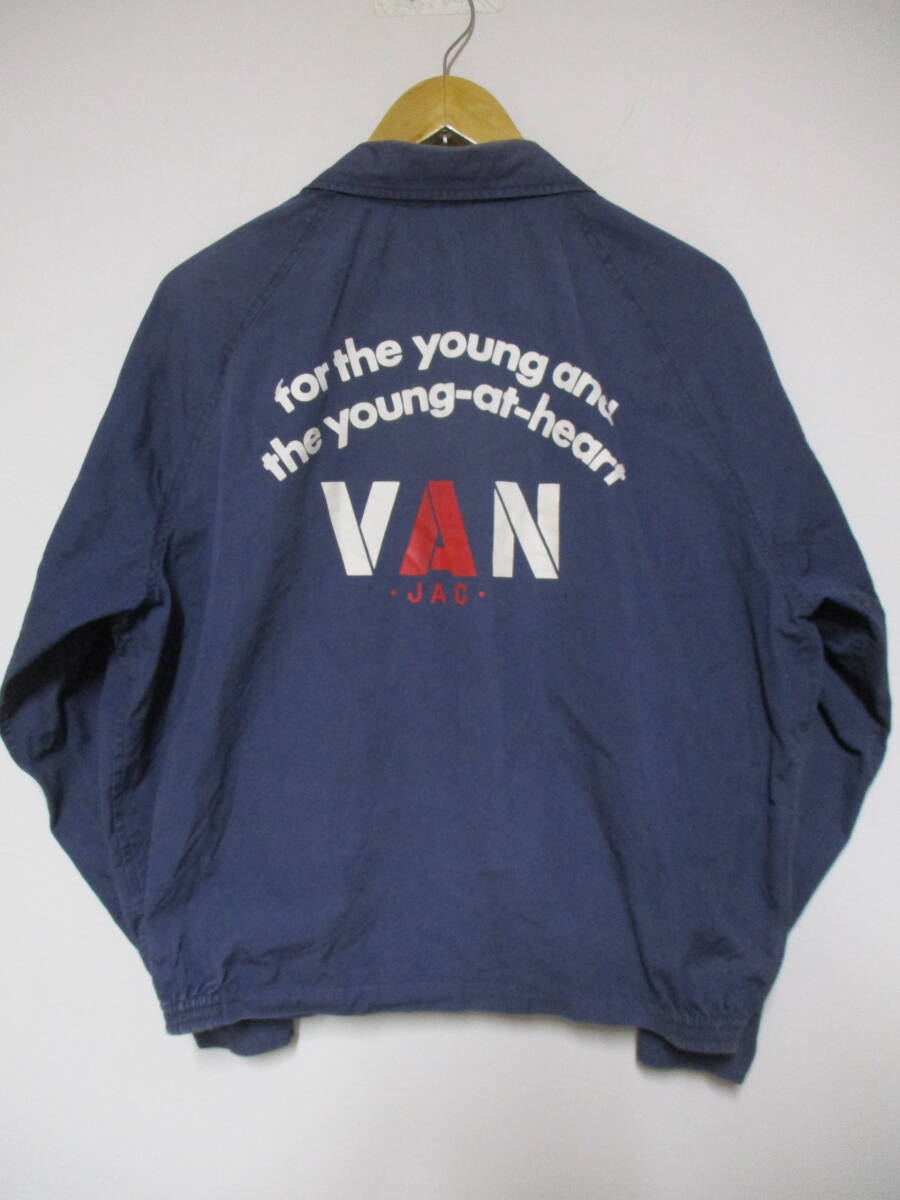 VAN JAC ヴァン アーチロゴ 白タグ スウィングトップ ジャケット Lサイズ