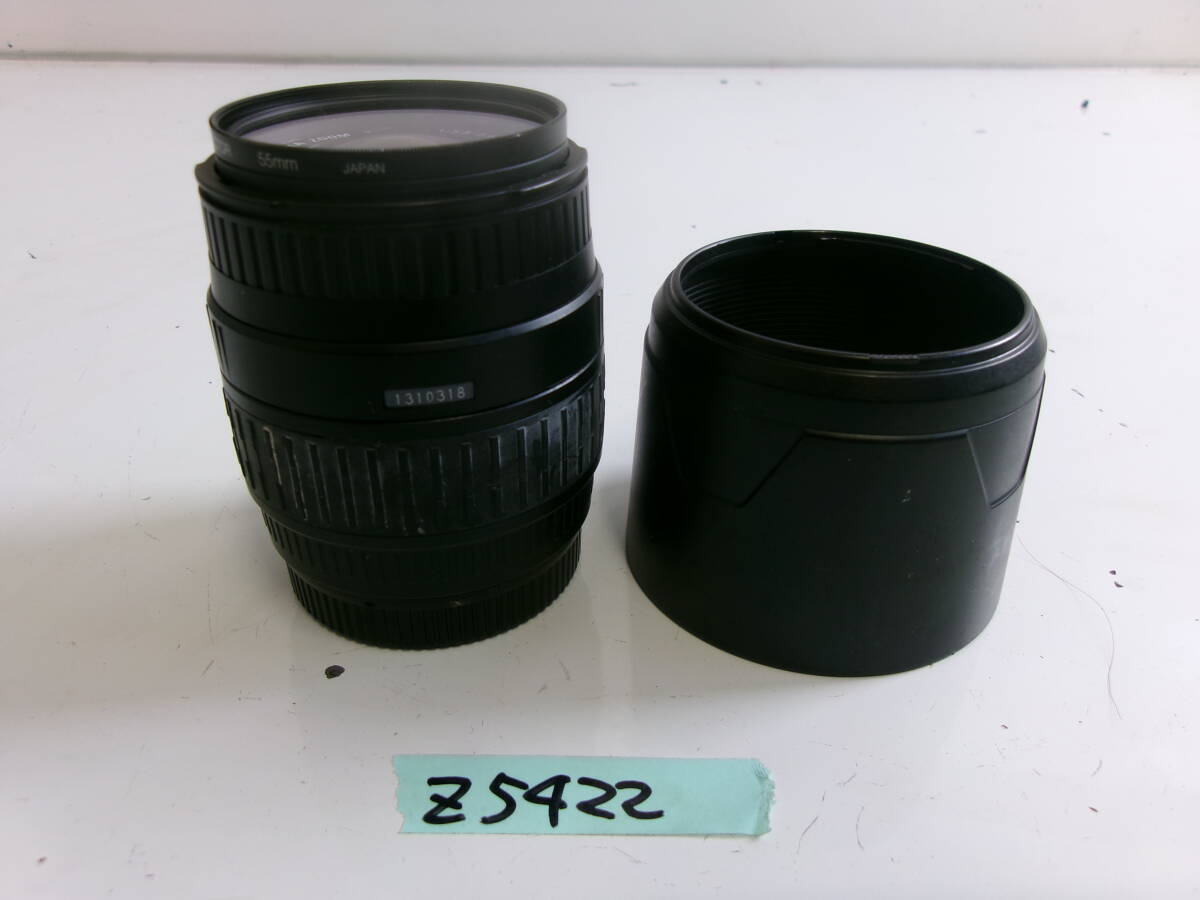 (Z-5422)SIGMA ZOOM レンズ 28-80mm 1:3.5-5.6 Ⅱ 現状渡し おまけ フード付き
