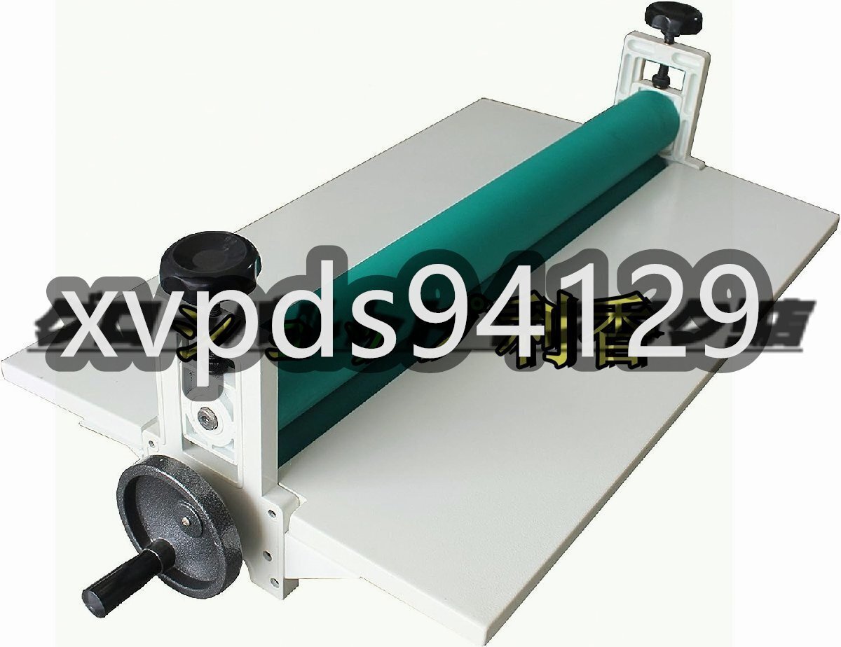 新品 29.5インチ コールドラミネーター マシン 手動ビニールフォトフィルム コールドラミネーター 手回し圧力 コールドロールラミネーター
